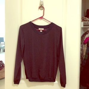 Chiffon Medallion Pattern Blouse